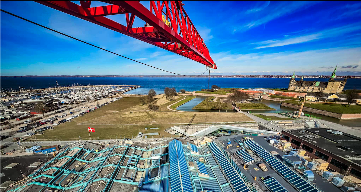 KSR Cranes leverer sikre og præcise løft i Værftshallerne-projektet